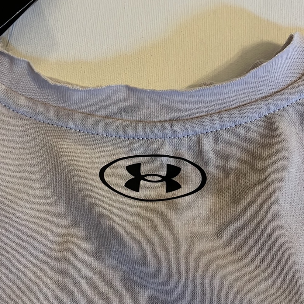 XL Under Armour Project Rock Training Cutoff Shirt mens gray NWT $45 - Picture 9 of 9